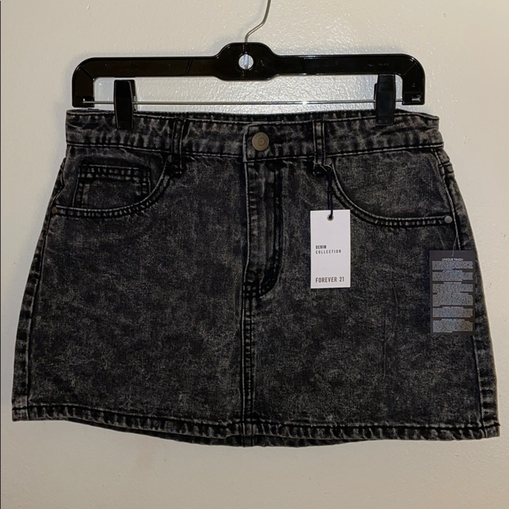 Forever 21 Denim Mini Skirt